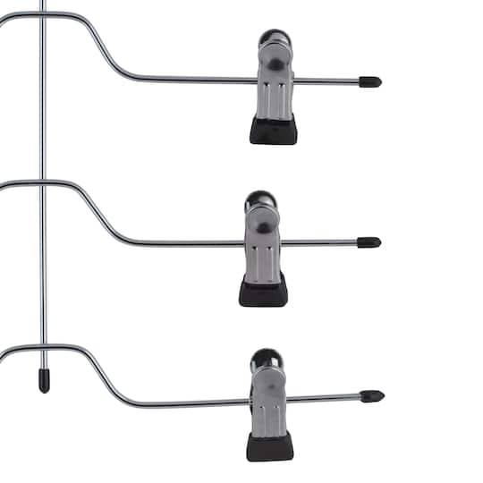 Organize It All Chrome 4 Tier Skirt & Slack Hanger